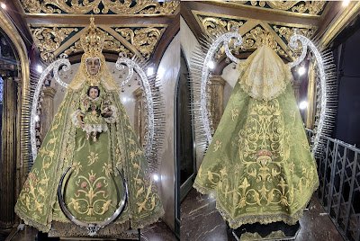 LA VIRGEN DEL PRADO ESTRENÓ EL MANTO BORDADO POR JOAQUIN SALCEDO